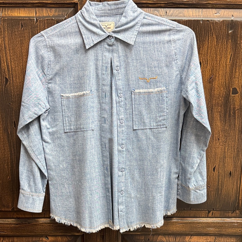 Kimes Ranch Light Blue Button-Down Shirt
